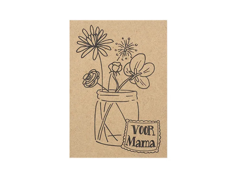 Bloeikaart voor mama
