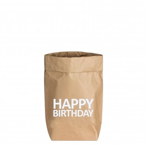 Paperbag happy birthday