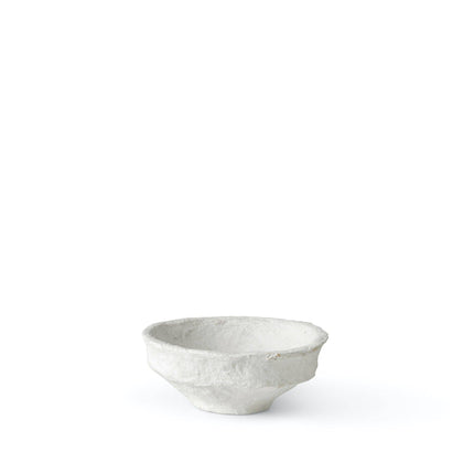 SUSTAIN sculpturale kom, klein, wit