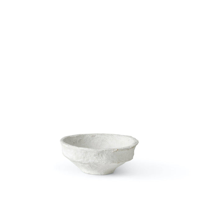 SUSTAIN sculpturale kom, klein, wit