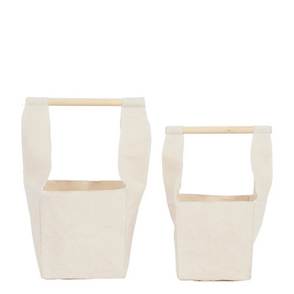 Mandjes set van 2 stuks
