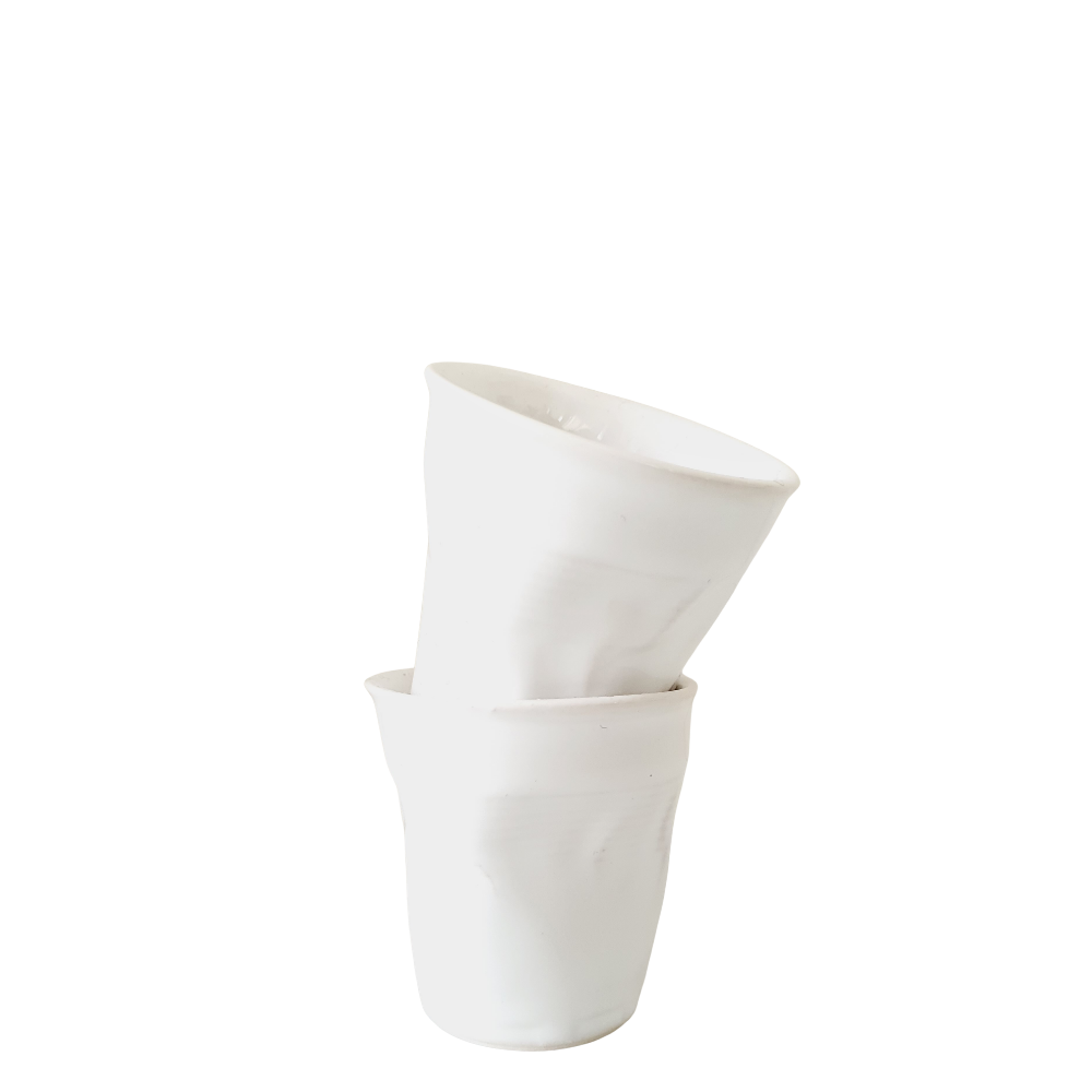 Keramieken espresso kopjes 2 stuks