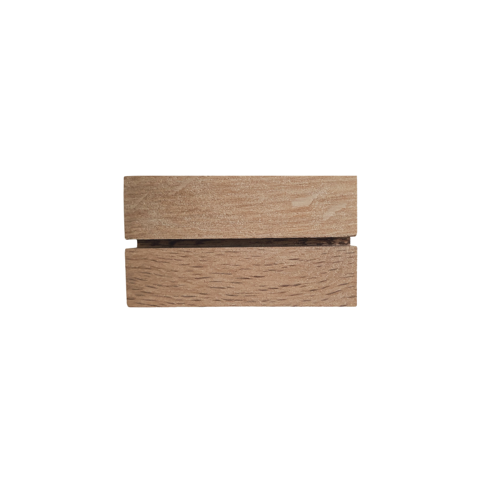 Eiken houten kaarthouder