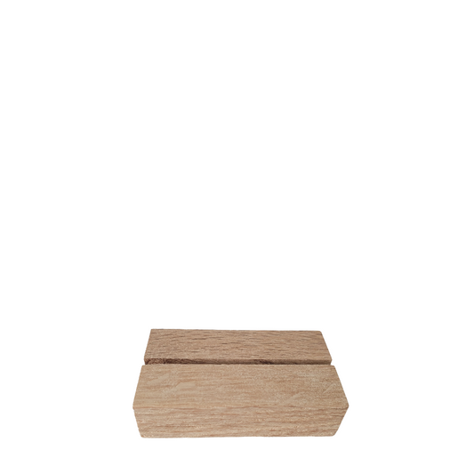 Eiken houten kaarthouder