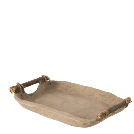 Papier-maché dienblad