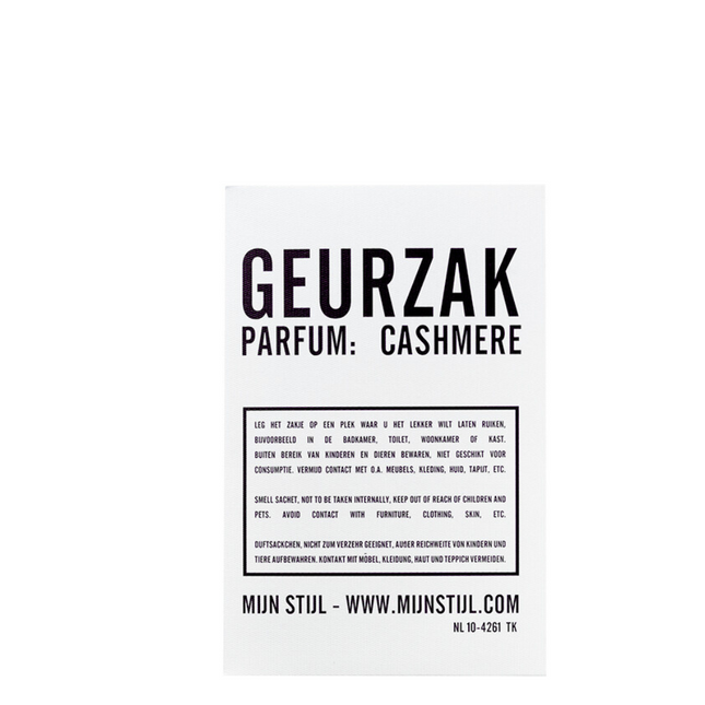 Geurzakje Cashmere