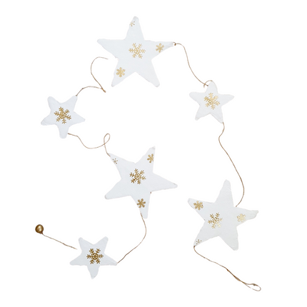 Papier-mache sterrenhanger