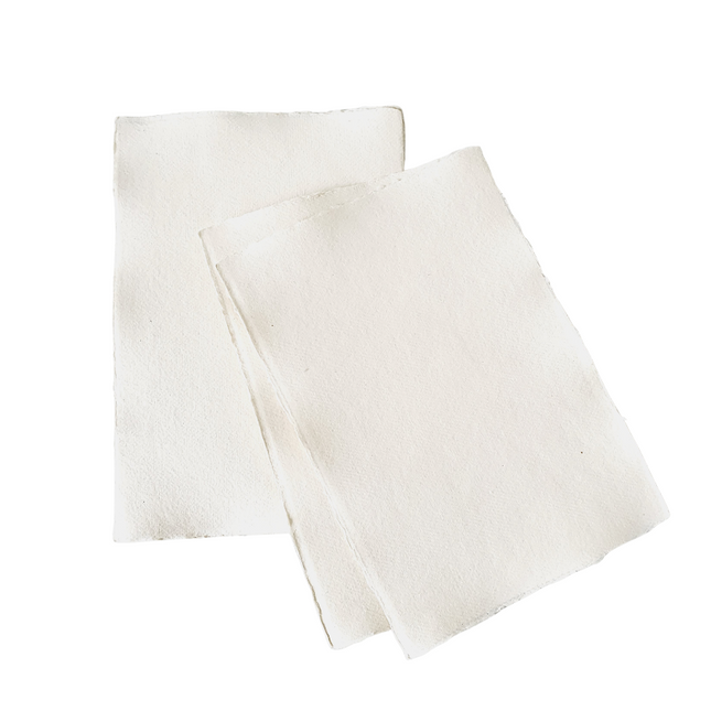 Handgeschöpftes Papier A5 (320 Gramm)