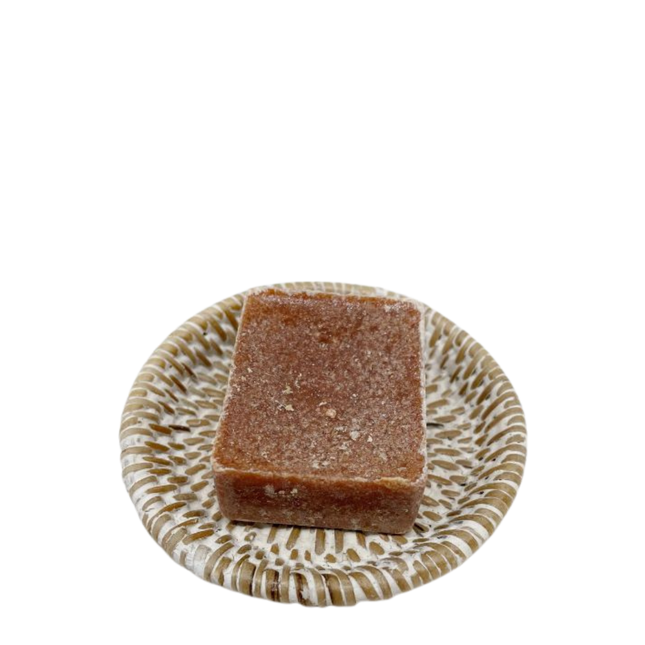 Rattanschale weiß lasiert 