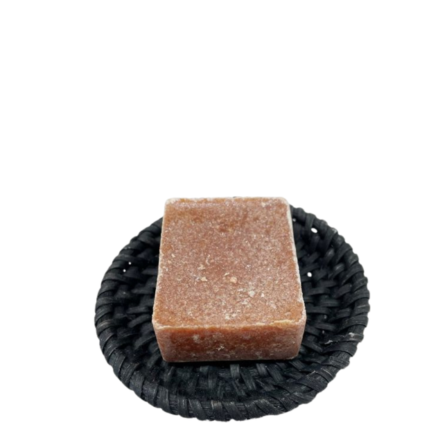 Schwarze Rattanschale 