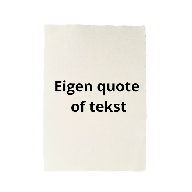 Handgeschöpftes Papier eigener Text/Illustration