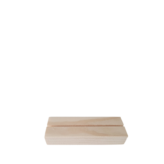 Vuren houten kaarthouder