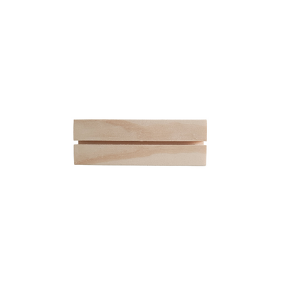Vuren houten kaarthouder
