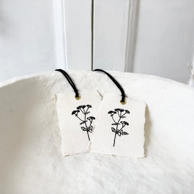 Label bloemen - 2 stuks