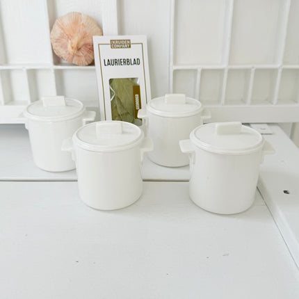 Porseleinen amuse set - 4 stuks