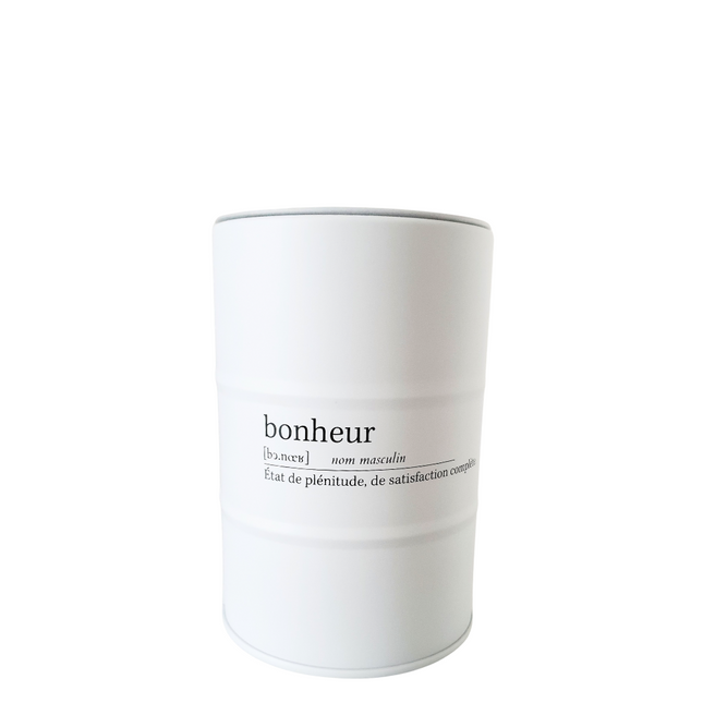 Dose mit Duftkerze Glück