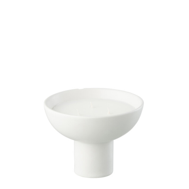 Geurkaars in keramieken pot