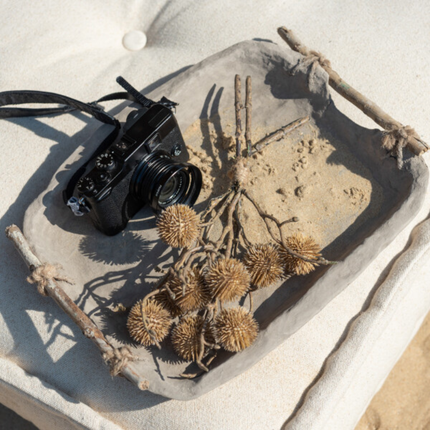 Papier-maché dienblad