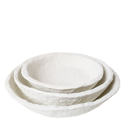 Papier-mache schaal L