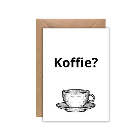 Kaart wit Koffie?
