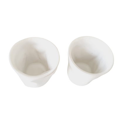 Keramieken espresso kopjes 2 stuks