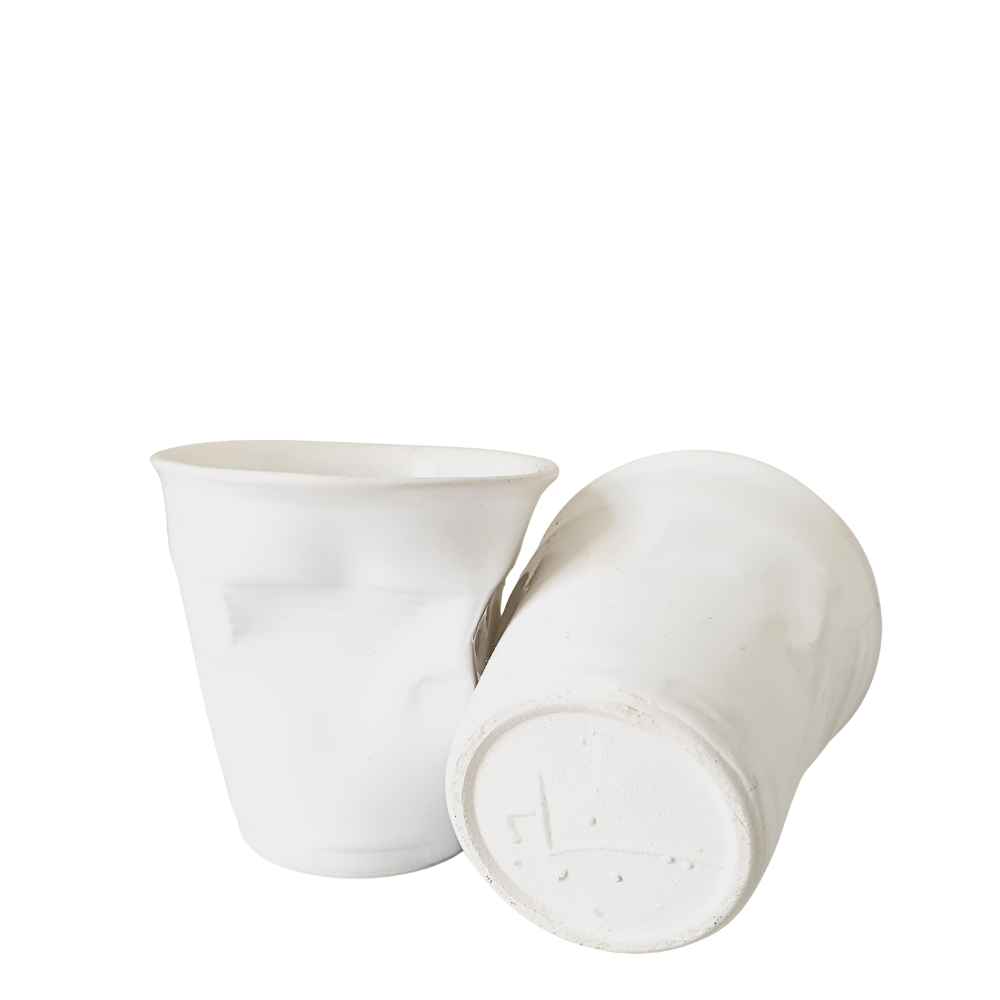 Keramieken espresso kopjes 2 stuks