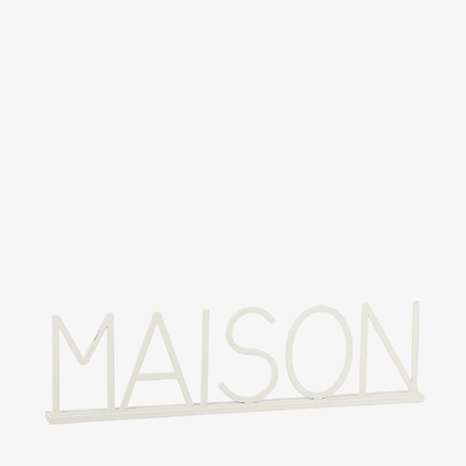 Maison metal decoration