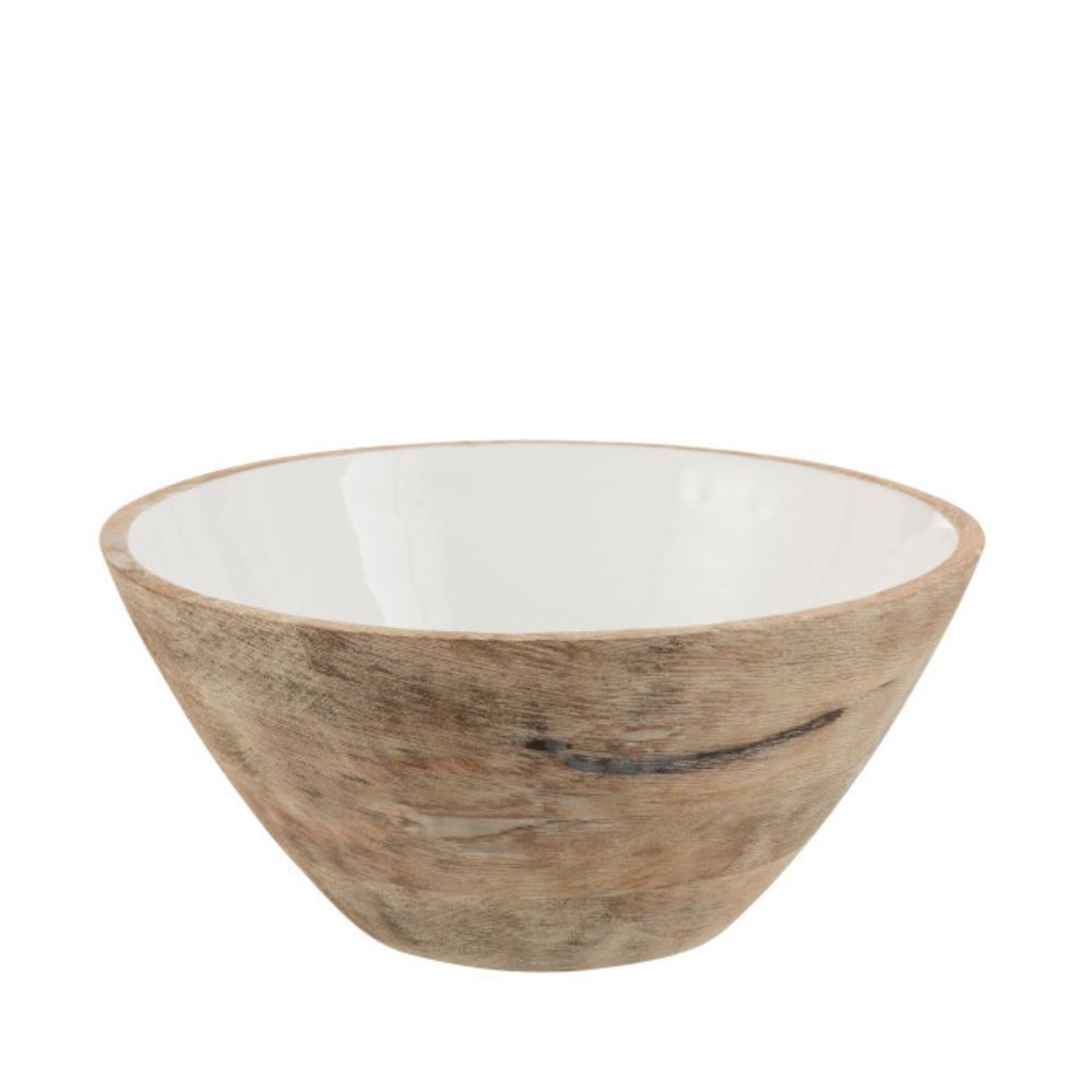 Come Mango Wood White Large