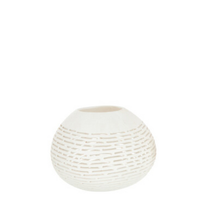 Coconut tea light holder lines