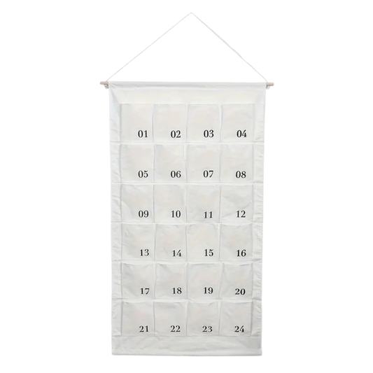Adventkalender stof canvas