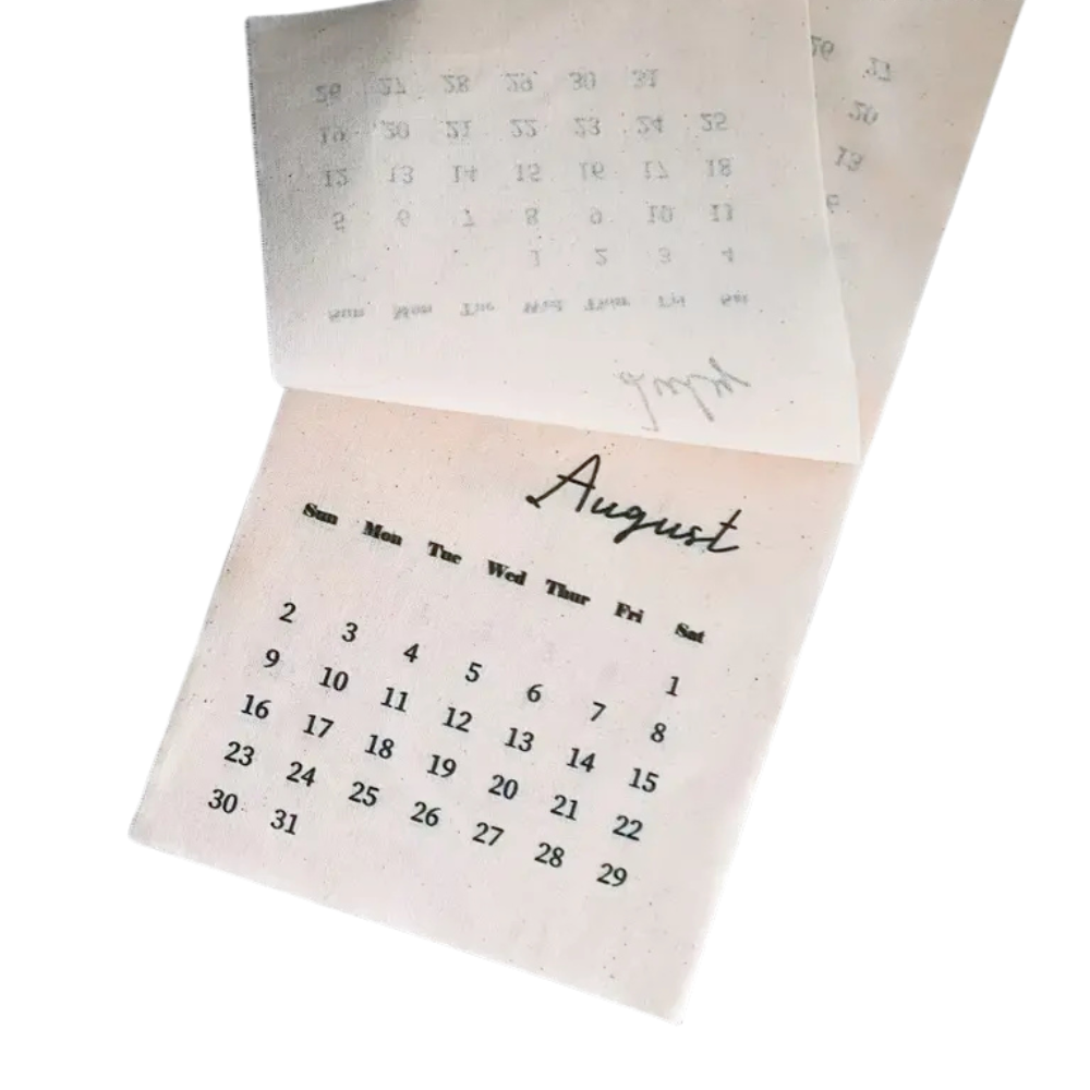 Stoffen kalender 2026