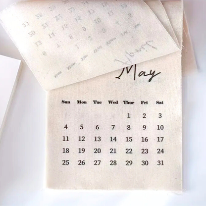 Stoffen kalender 2026