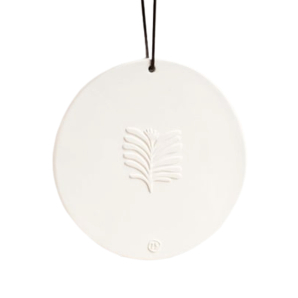 Wandhanger blad keramiek