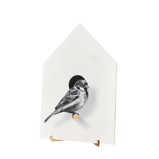 Display stand hout
