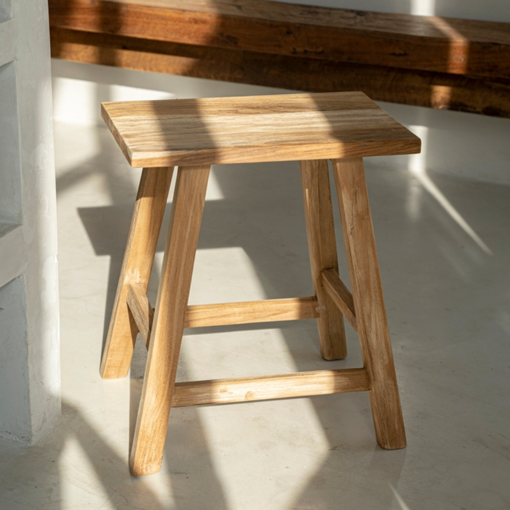 Wooden stool