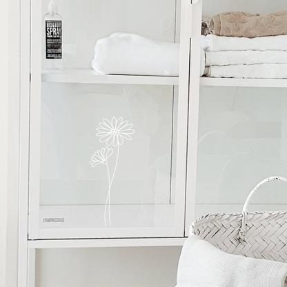 Raamfolie Madeliefje