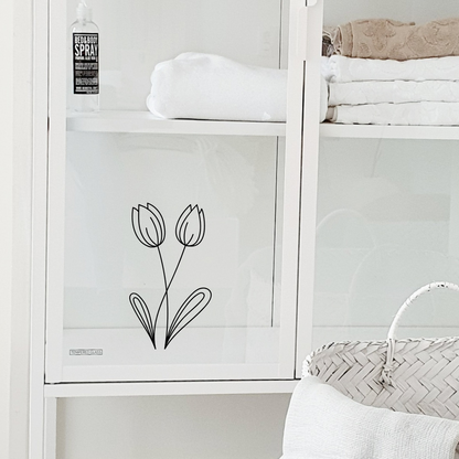 Raamfolie tulp