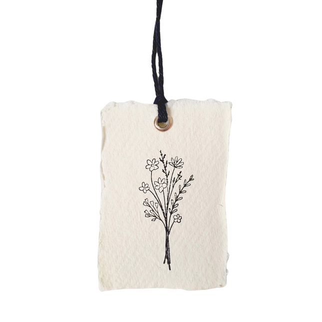 Label bloemen - 2 stuks