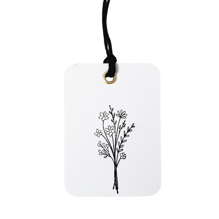 Label bloemen - 2 stuks