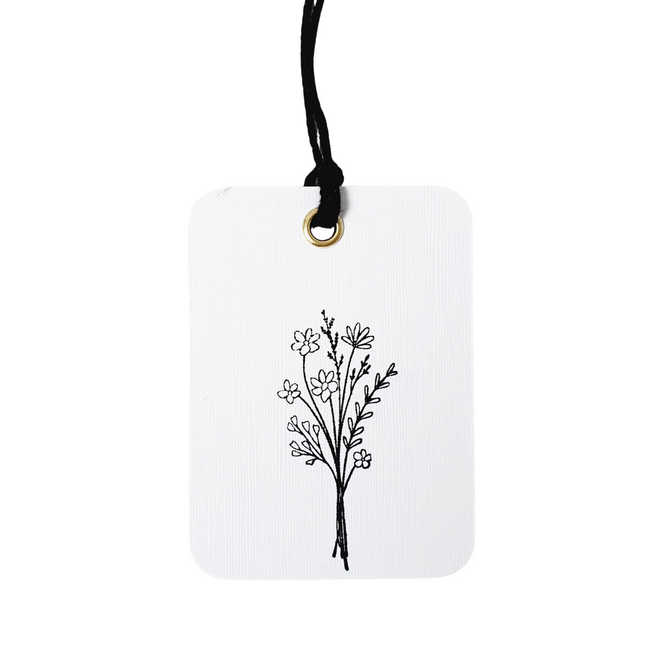 Label bloemen - 2 stuks
