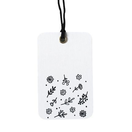 Label mix bloemen - 2 stuks
