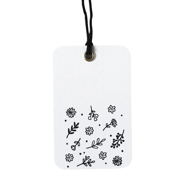 Label mix bloemen - 2 stuks