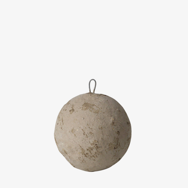 SUSTAIN papier-maché bal, middelgroot in smoke