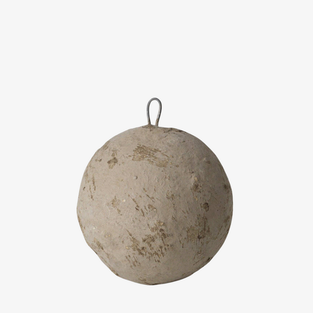 SUSTAIN papier-maché bal, klein, smoke