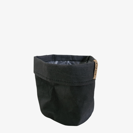 Paperbag zwart M