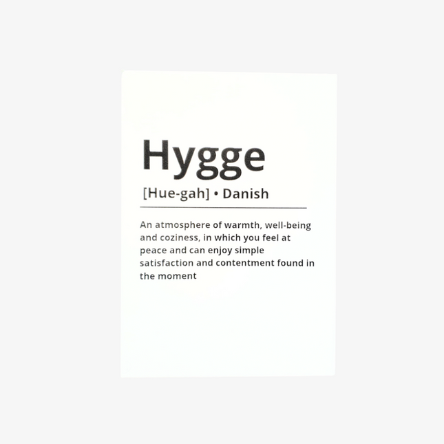 Forex posterplaat A4 - Hygge