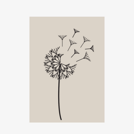 Forex poster plate A3 - dandelion sand color