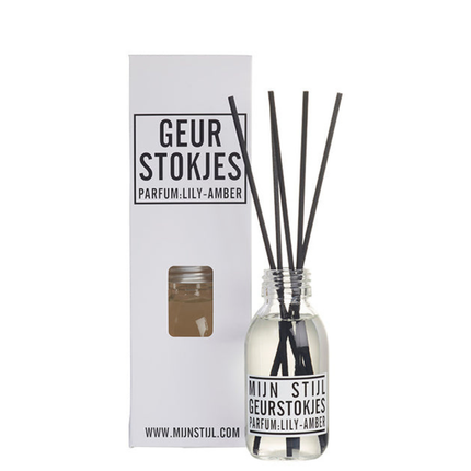 Geurstokjes Amber-lily