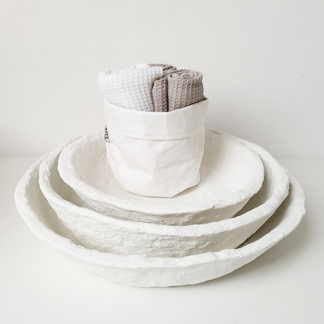 Papier-mache schaal S