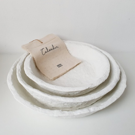 Papier-mache schaal S